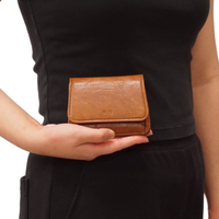 VEGAN WALLET | ETTA-Bags & Wallets-S-Q-Coriander