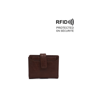 VEGAN WALLET | MIRKA 2N1-Bags & Wallets-S-Q-BROWN-Coriander