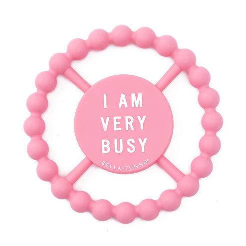 VERY BUSY TEETHER - FLAMINGO-Baby-BELLA TUNNO-Coriander