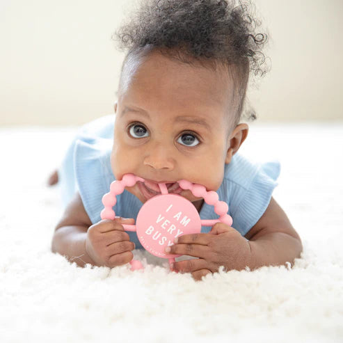 VERY BUSY TEETHER - FLAMINGO-Baby-BELLA TUNNO-Coriander