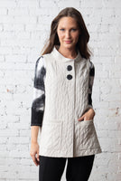 VEST | EVERYDAY LAYER-Jackets & Sweaters-LIV BY HABITAT-XSMALL-SHELL-Coriander
