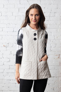 VEST | EVERYDAY LAYER-Jackets & Sweaters-LIV BY HABITAT-XSMALL-SHELL-Coriander