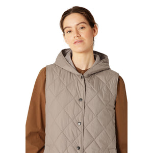 VEST | PADDED QUILT-Jackets & Outerwear-ILSE JACOBSEN-34-GREIGE 105-Coriander