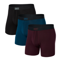 VIBE 3 PACK | BURNT PLUM/TEAL/BLACK-Intimates-SAXX-MEDIUM-BURNT PLUM-TEAL-BLCK-Coriander