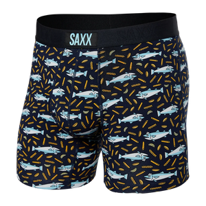 VIBE BOXER BRIEF | FISH AND CHIPS-Underwear-SAXX-SMALL-FISH & CHIPS NAVY-Coriander