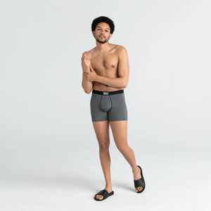 VIBE BOXER BRIEF | GRAPHITE HEATHER-Intimates-SAXX-Coriander