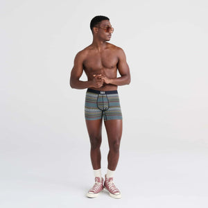 VIBE BOXER BRIEF | HYPERACTIVE STRIPE MULTI-Underwear-SAXX-Coriander