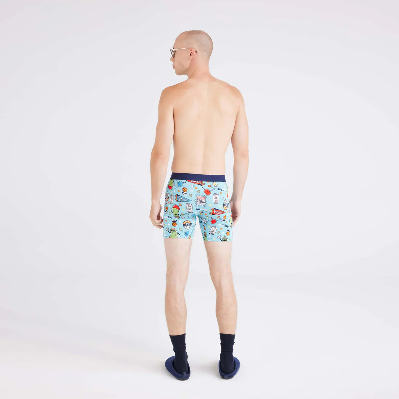 VIBE BOXER BRIEF | PICKLEBALL LEGENDS-AQUA-Intimates-SAXX-Coriander