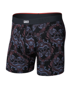 VIBE BOXER BRIEF | SKULL BROCADE-BLACK-Intimates-SAXX-Coriander