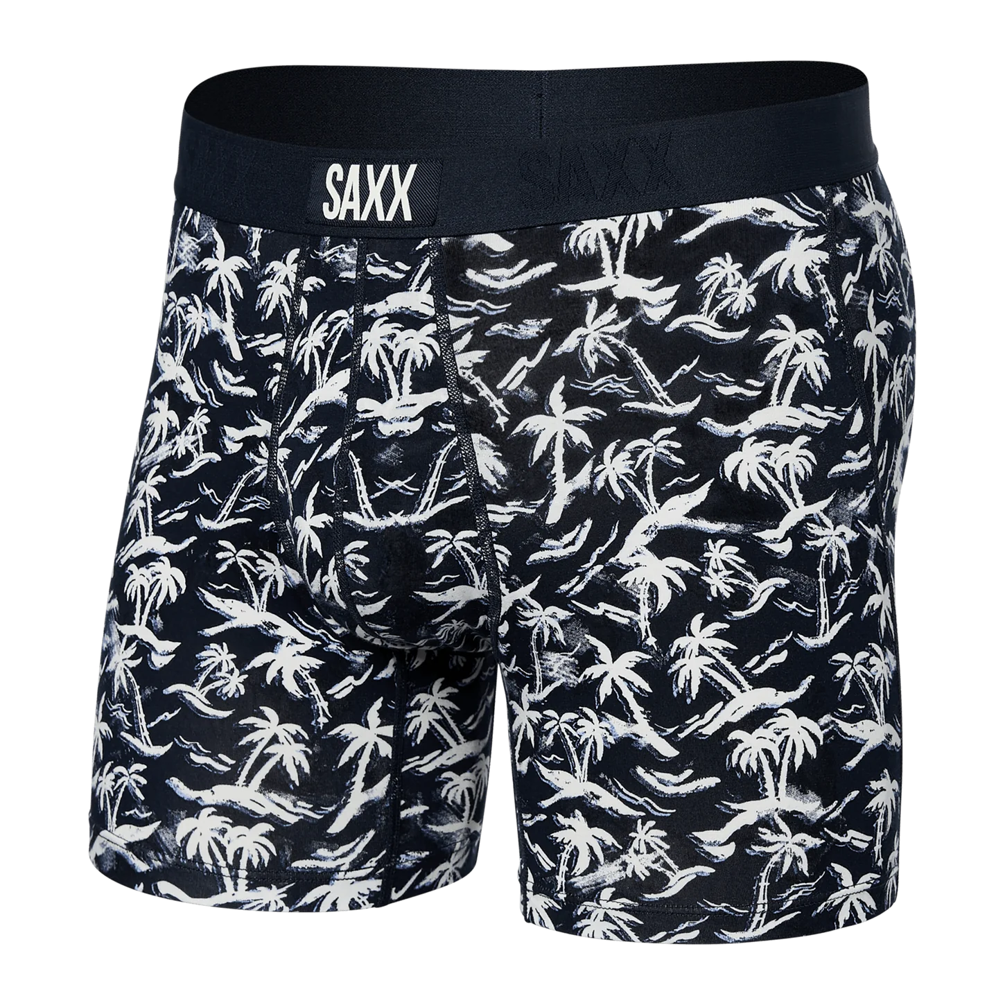 VIBE BOXER BRIEFS | CASTAWAY DARK INK-Underwear-SAXX-SMALL-CASTAWAY DARK INK-Coriander