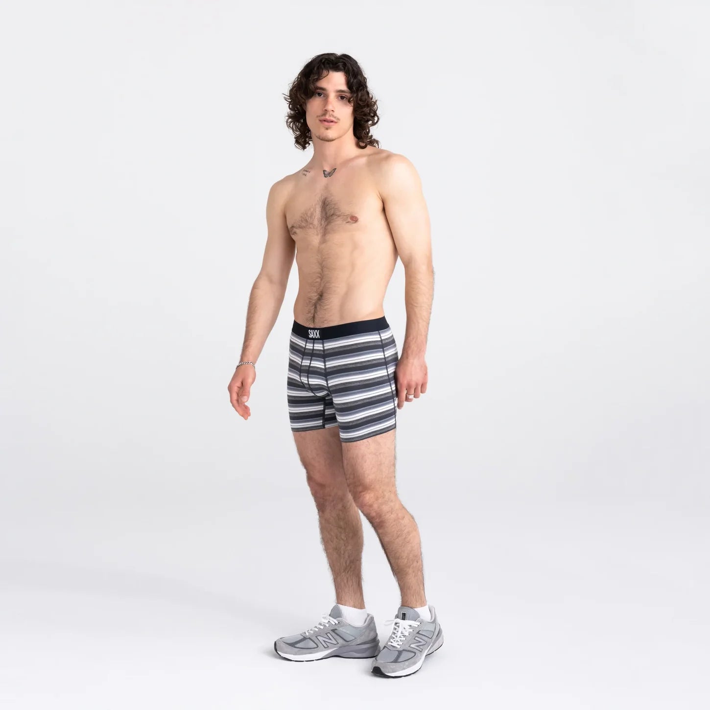 VIBE - FREEHAND STRIPE-Underwear-SAXX-Coriander