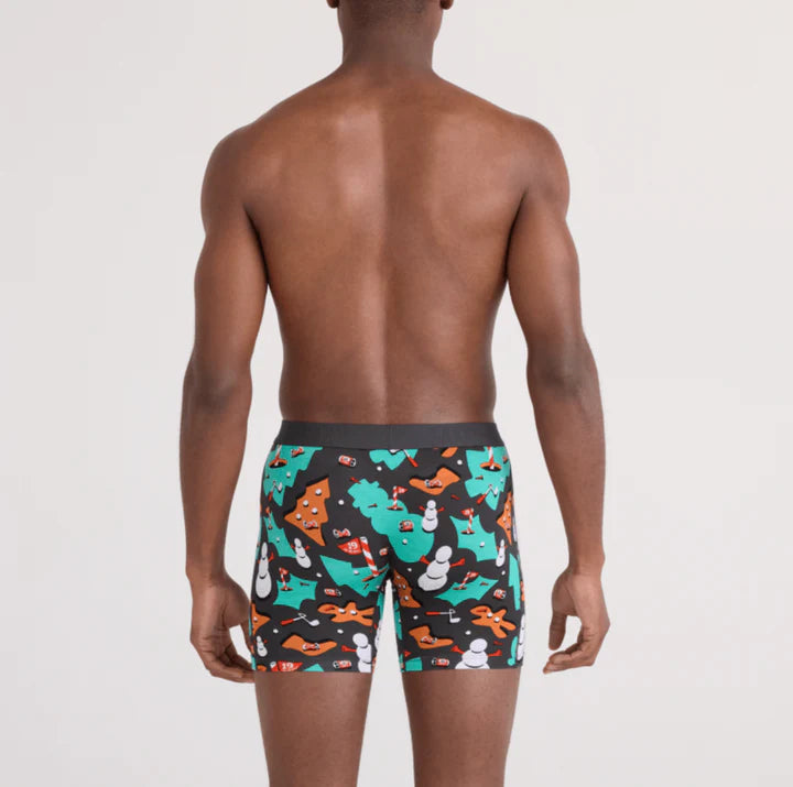 VIBE XTRA BOXER BRIEF | 19TH HOLE-IDAYS: BLACK