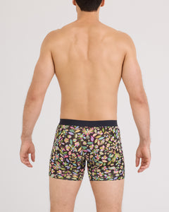 VIBE XTRA BOXER BRIEF | AMATE GARDEN: BLACK-Uncategorised-SAXX-Coriander