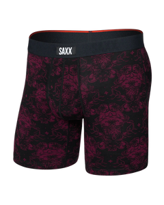 VIBE XTRA BOXER BRIEF | BEAR BROCADE-MAROON-Intimates-SAXX-Coriander
