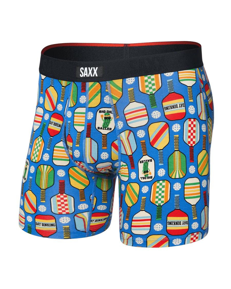 VIBE XTRA BOXER BRIEF | DAY DINKING-BOLD BLUE-Intimates-SAXX-Coriander