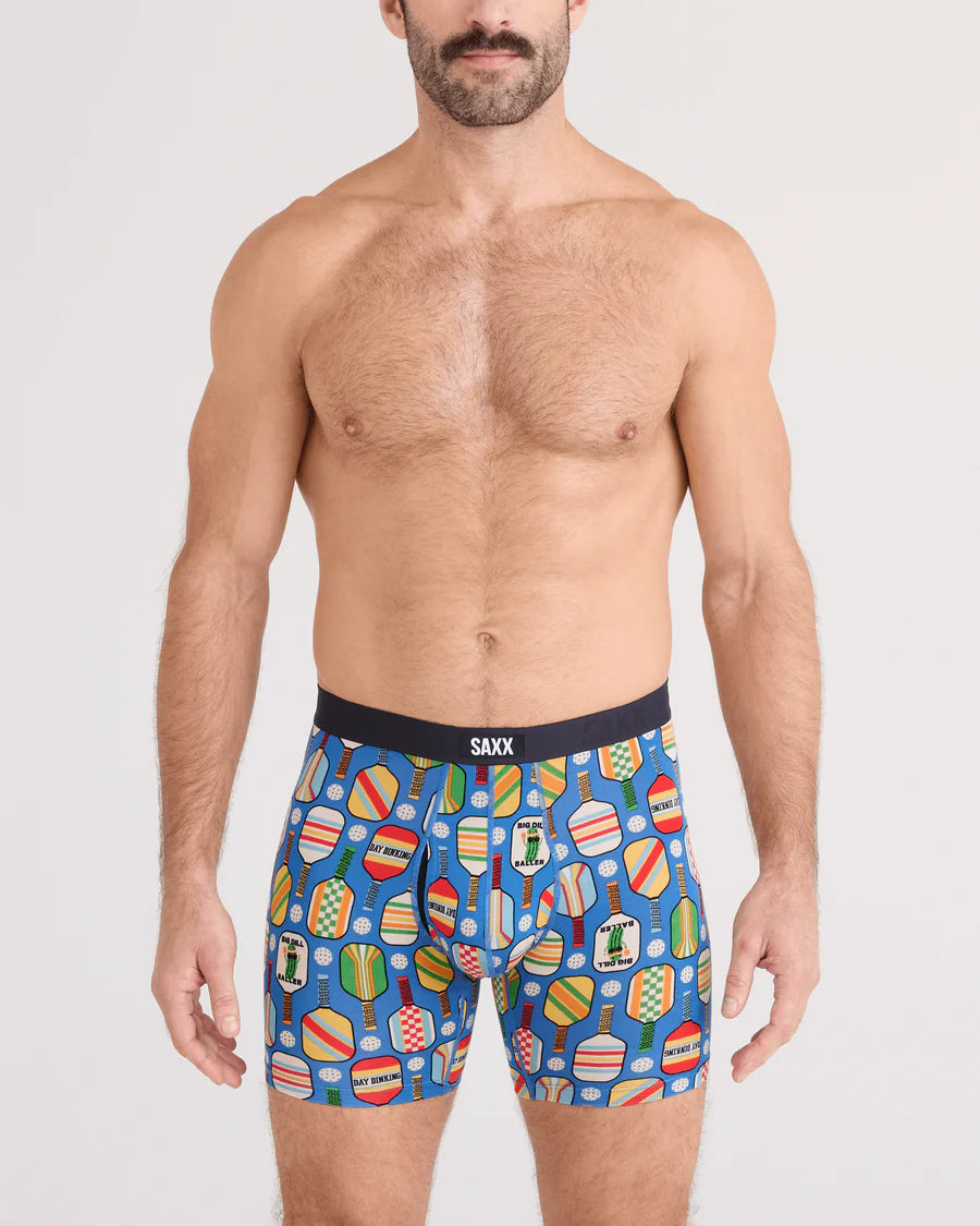 VIBE XTRA BOXER BRIEF | DAY DINKING-BOLD BLUE-Intimates-SAXX-Coriander