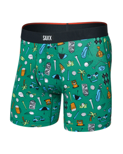 VIBE XTRA BOXER BRIEF | FAIRWAY BITS: GREEN-Intimates-SAXX-SIZE-COLOUR-Coriander