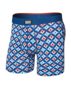 VIBE XTRA BOXER BRIEF | LO-TECH FOULARD-BLUE-Intimates-SAXX-Coriander