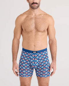 VIBE XTRA BOXER BRIEF | LO-TECH FOULARD-BLUE-Intimates-SAXX-Coriander