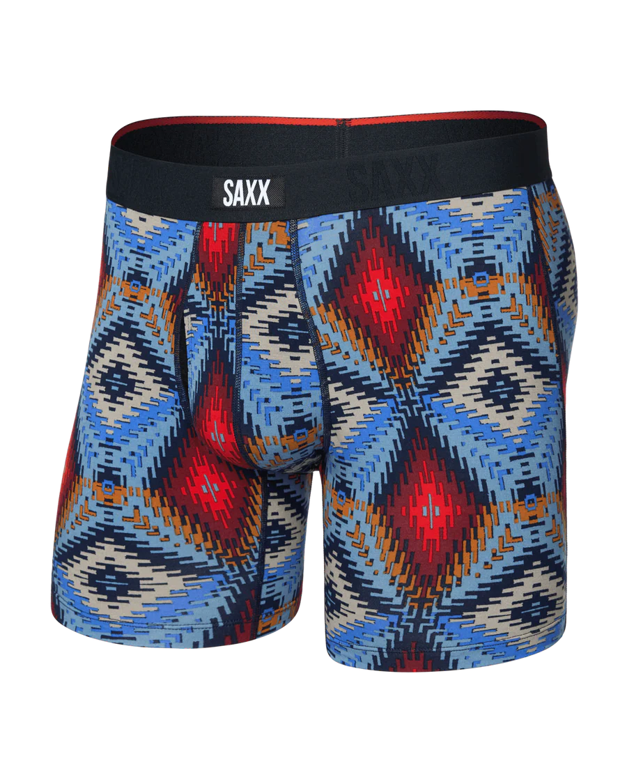 VIBE XTRA BOXER BRIEF | MESA MOSAIC-MULTI-Intimates-SAXX-Coriander
