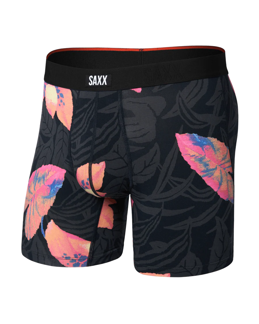 VIBE XTRA BOXER BRIEF | NOCTURNAL ORCHID-DARK INK-Intimates-SAXX-Coriander