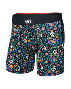 VIBE XTRA BOXER BRIEF | SKULL GARDEN-MULTI-Intimates-SAXX-Coriander