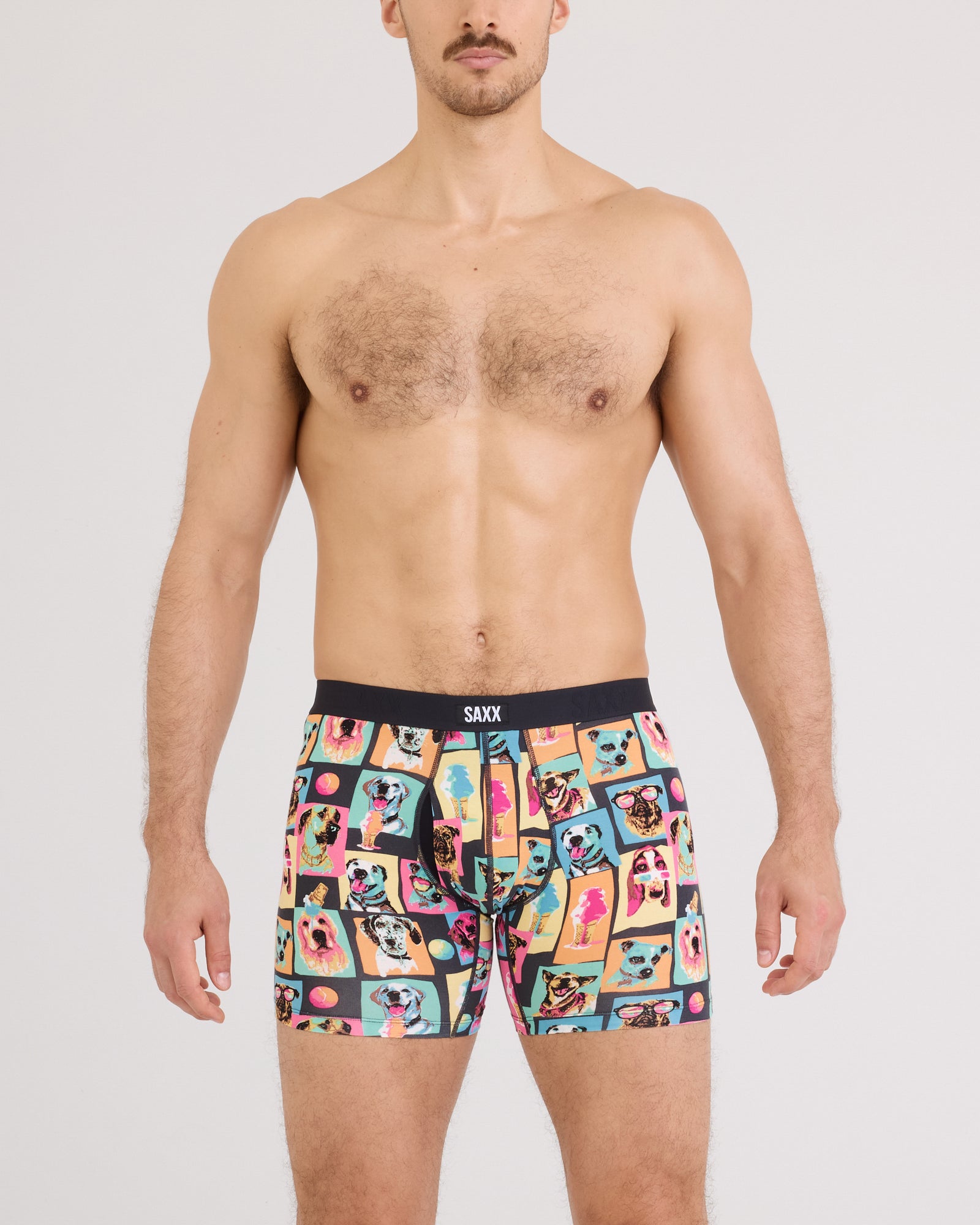 VIBE XTRA BOXER BRIEF | SUMMER DOGS OF SAXX-MULTI-Intimates-SAXX-Coriander