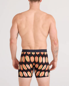 VIBE XTRA BOXER BRIEF | SUPER DAWGS: BLACK-Intimates-SAXX-Coriander