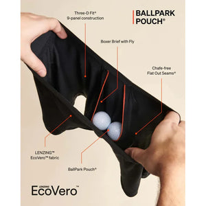 VIBE XTRA BOXER BRIEF | SURF FLOWERS-EBONY-Intimates-SAXX-Coriander