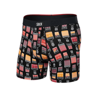 VIBE XTRA BOXER BRIEF | TOP SHELF BLACK-Intimates-SAXX-Coriander