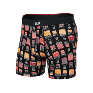 VIBE XTRA BOXER BRIEF | TOP SHELF BLACK-Intimates-SAXX-Coriander