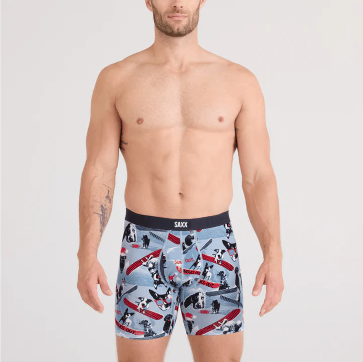 VIBE XTRA BOXER BRIEF | WINTER DOGS OF SAXX-BLUE