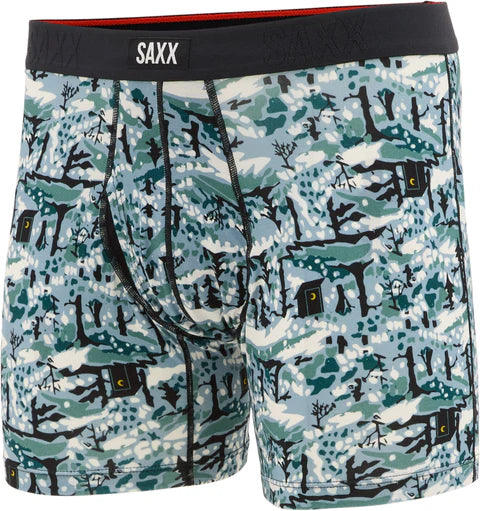 VIBE XTRA BOXER BRIEFS 2 PACK | SNOW SHADOW/BLACK