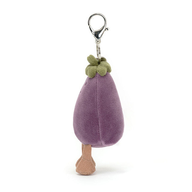 VIVACIOUS EGGPLANT BAG CHARM-Stuffies-JELLYCAT-Coriander