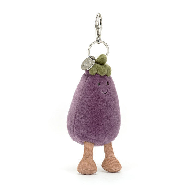 VIVACIOUS EGGPLANT BAG CHARM-Stuffies-JELLYCAT-Coriander