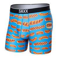 VOLT BOXER BRIEFS | ALL AMERICAN WIENERS: BLUE-Underwear-SAXX-SMALL-ALL AMERICAN WIENERS-Coriander