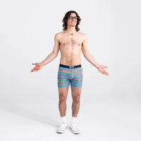 VOLT BOXER BRIEFS | ALL AMERICAN WIENERS: BLUE-Underwear-SAXX-Coriander