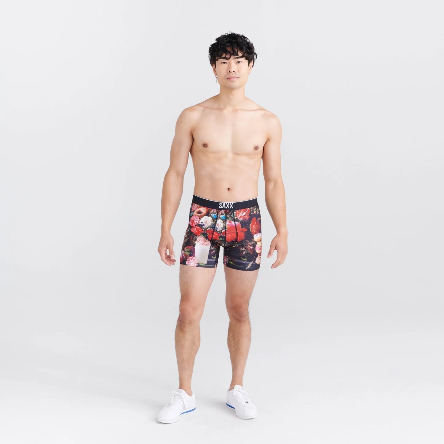 VOLT BOXER BRIEFS - RENAISSANCE DONUT-Underwear-SAXX-Coriander