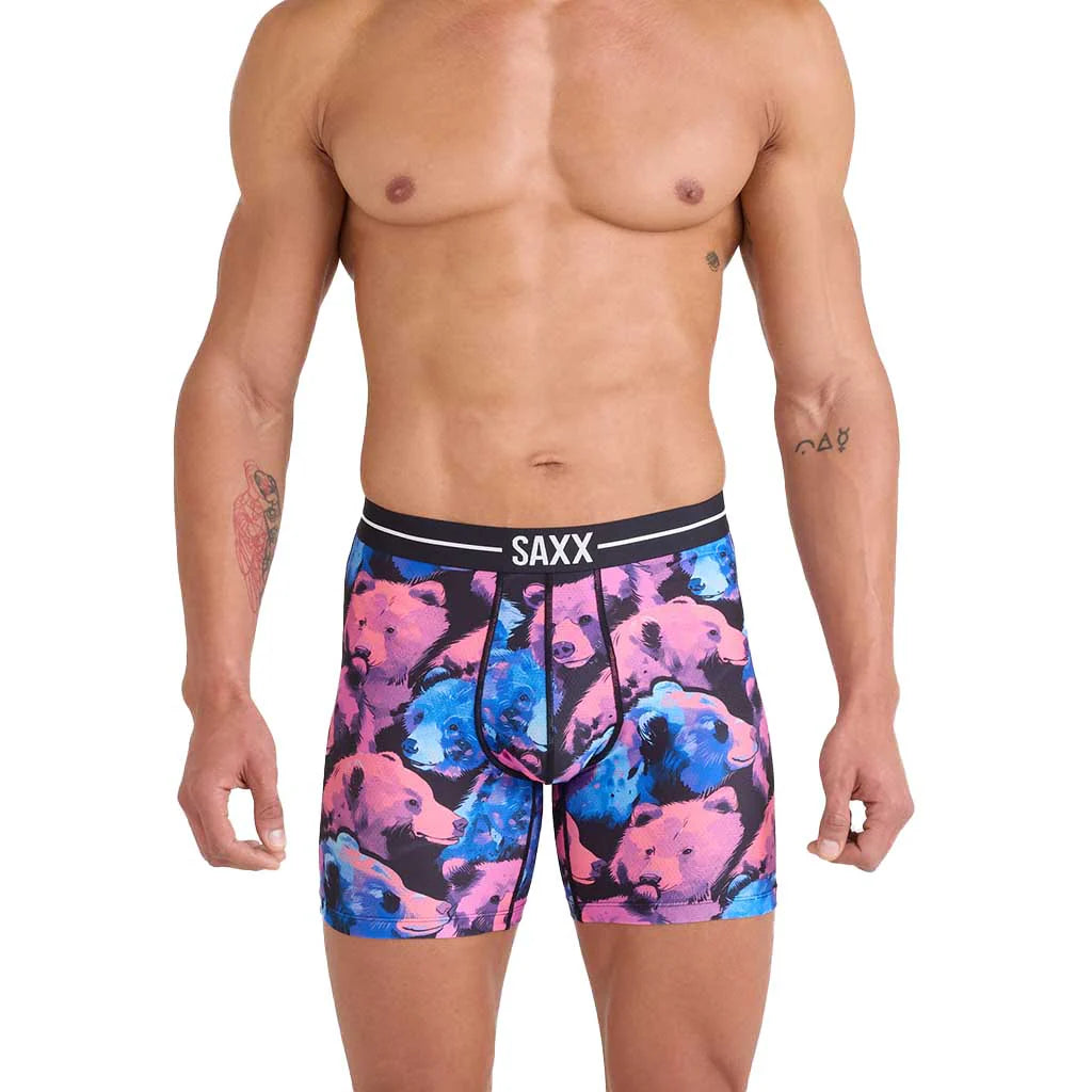 VOLT MESH BOXER BRIEF | BEARTASTIC-MULTI-Intimates-SAXX-Coriander
