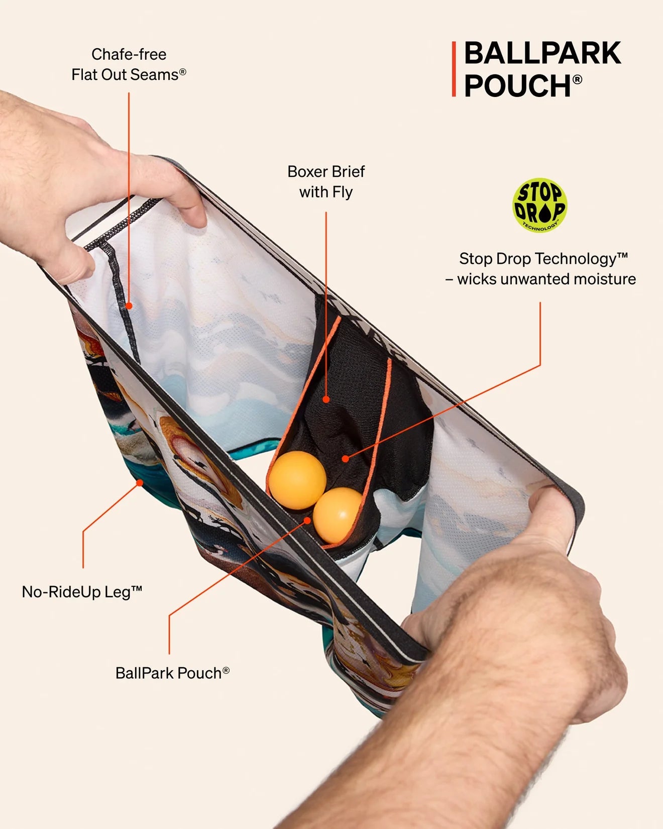 VOLT MESH BOXER BRIEF | BITMAP BIG MOUTH-MULTI