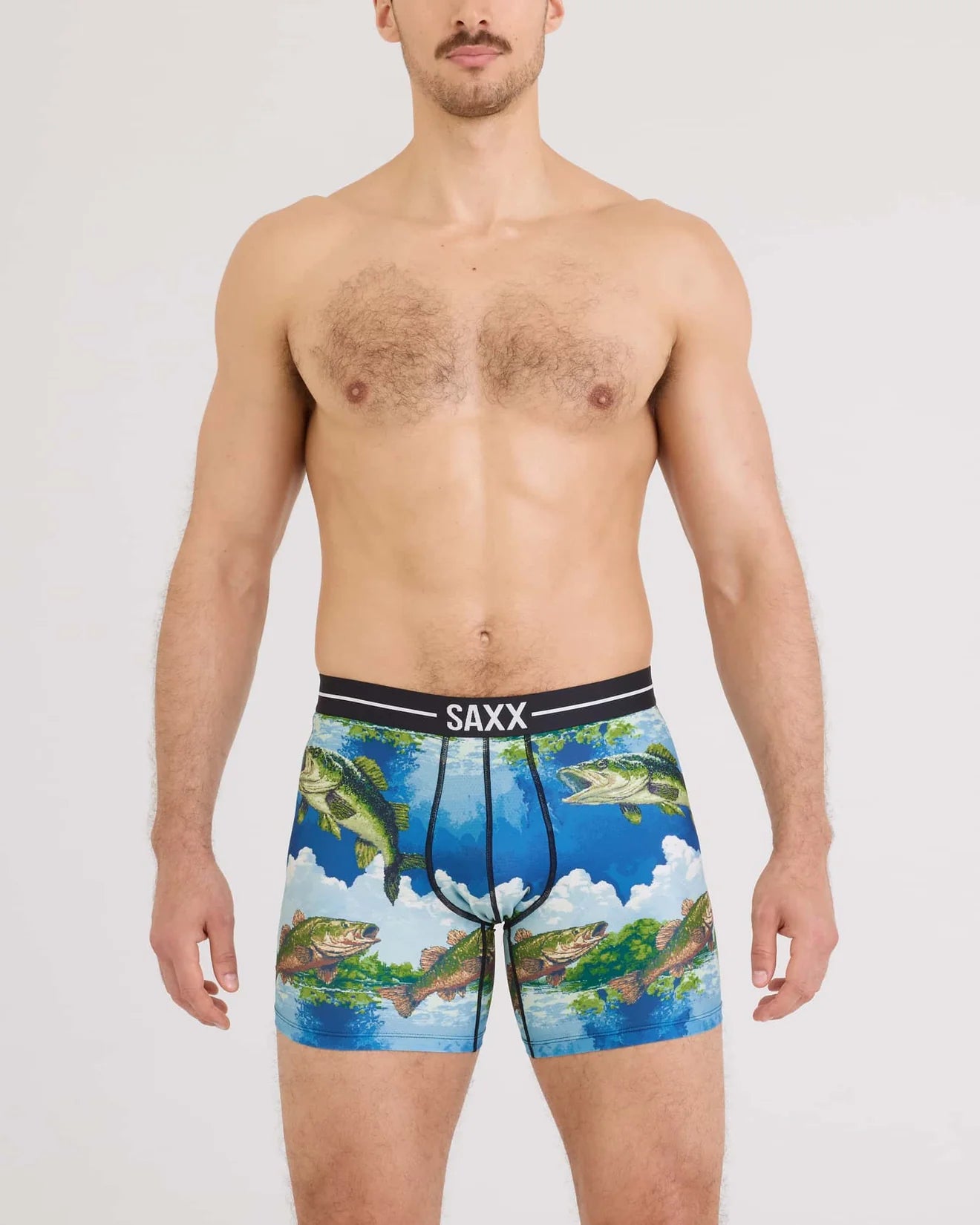 VOLT MESH BOXER BRIEF | BITMAP BIG MOUTH-MULTI