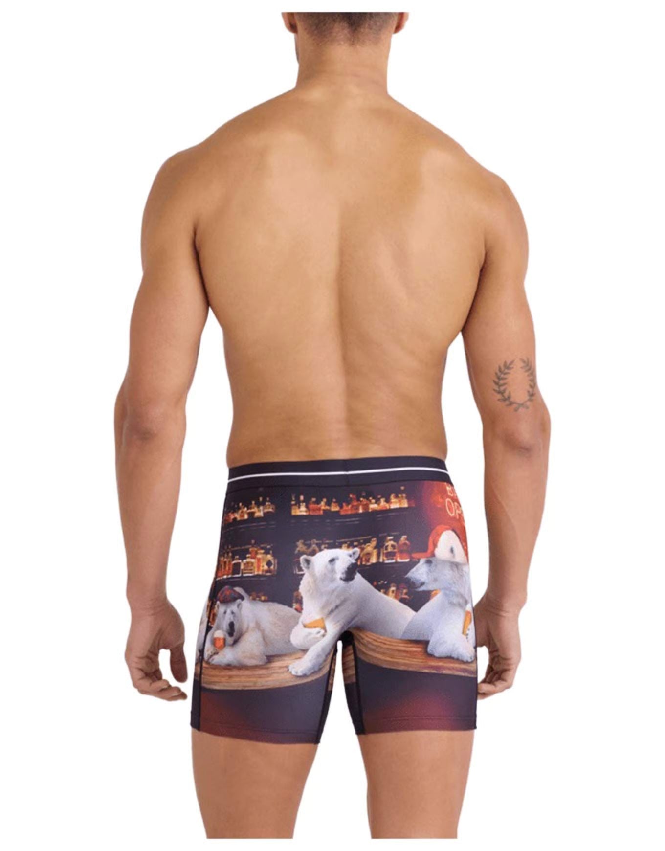 VOLT MESH BOXER BRIEF | DA BEARS-MULTI-Intimates-SAXX-Coriander