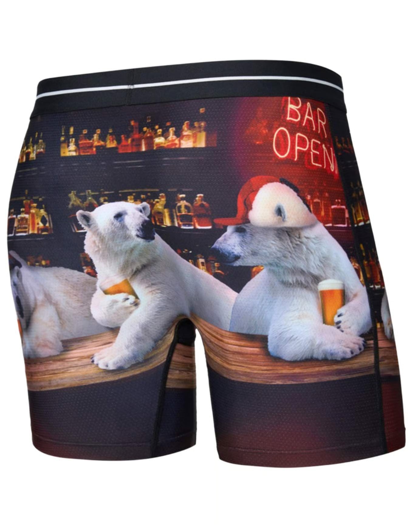 VOLT MESH BOXER BRIEF | DA BEARS-MULTI-Intimates-SAXX-Coriander