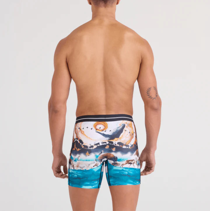 VOLT MESH BOXER BRIEF | GREAT MIGRATION-MULTI-Intimates-SAXX-Coriander