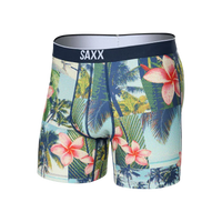 VOLT MESH BOXER BRIEF | HALFTONE TROPICS-MULTI-Intimates-SAXX-Coriander