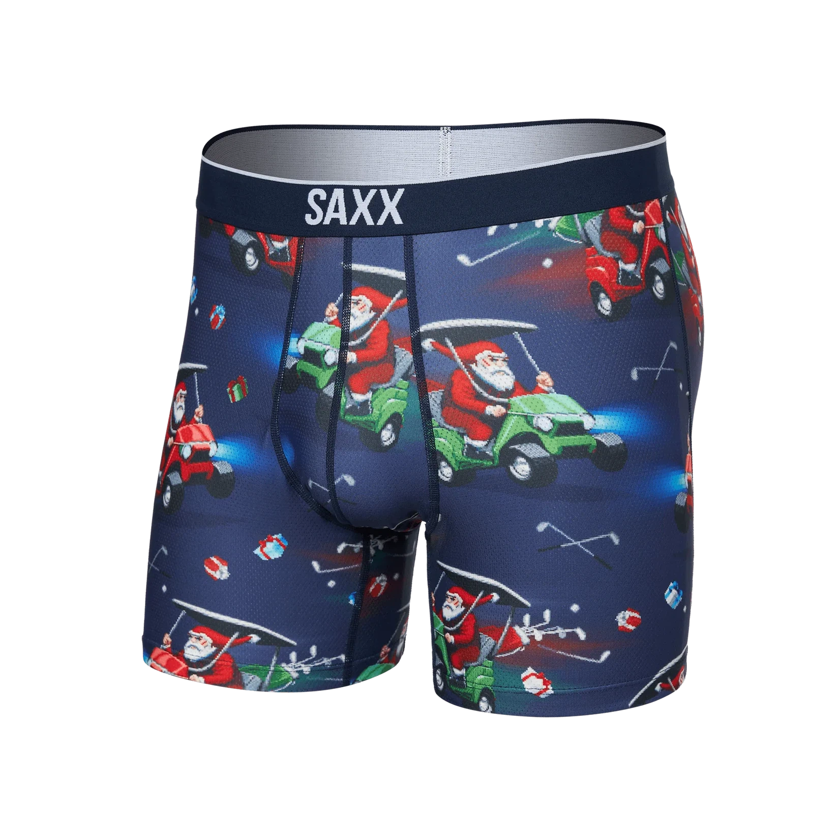 VOLT MESH BOXER BRIEF | OPEN SLEIGH NAVY-Intimates-SAXX-MEDIUM-OPEN SLEIGH-NAVY-Coriander