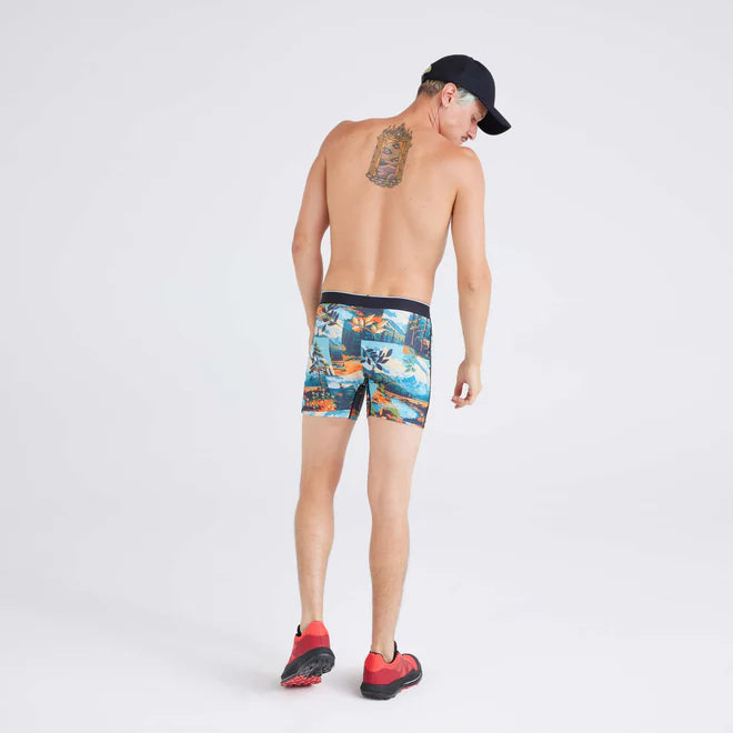 VOLT MESH BOXER BRIEF | PAINTED LANDSCAPE-MULTI-Intimates-SAXX-Coriander