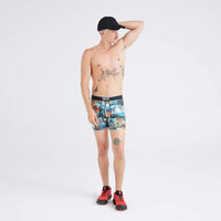 VOLT MESH BOXER BRIEF | PAINTED LANDSCAPE-MULTI-Intimates-SAXX-Coriander