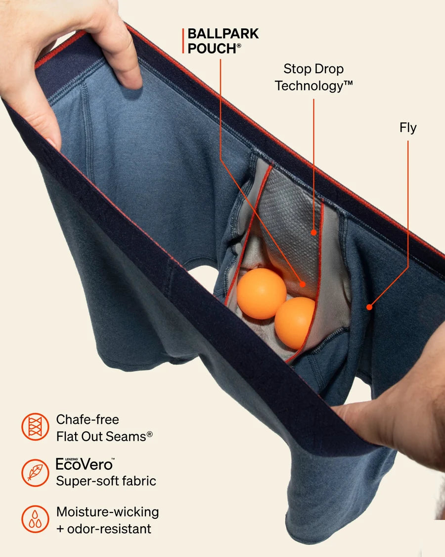 VIBE XTRA BOXER BRIEF | SMOKING JACKET-HUCKLEBERRY