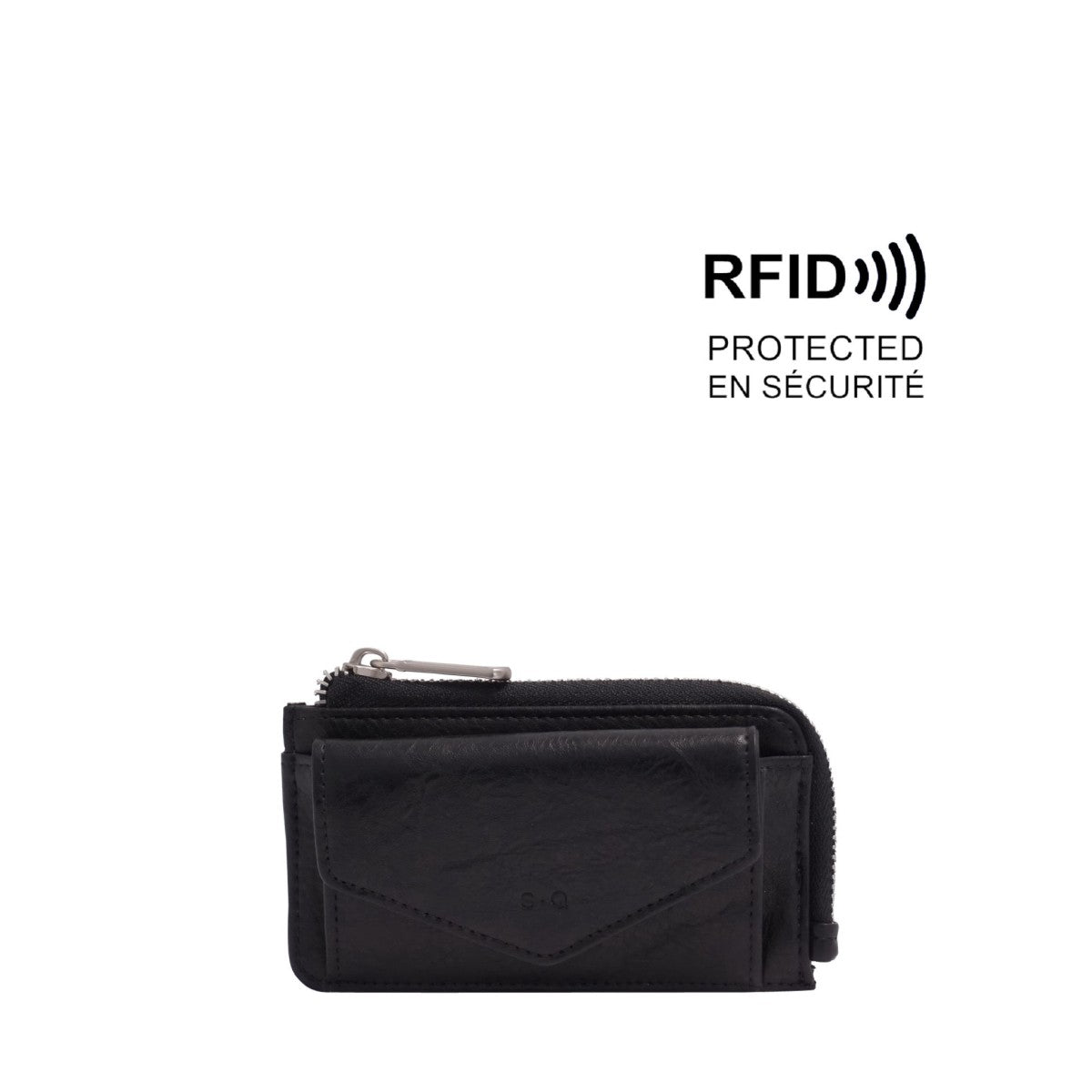 WALLET | EVELYN-Bags & Wallets-S-Q-BLACK-Coriander